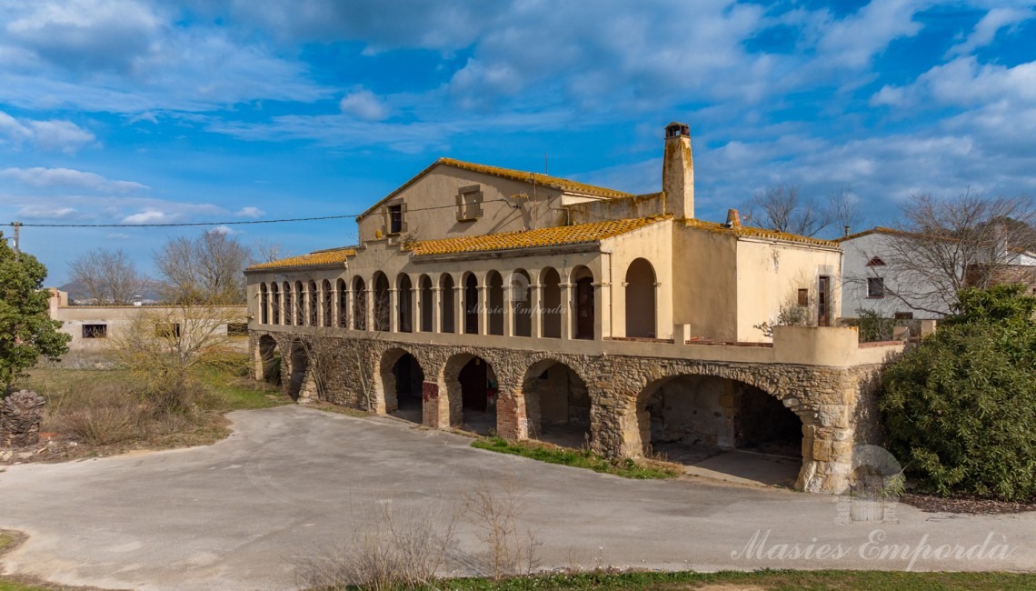 Vistas de la masía 