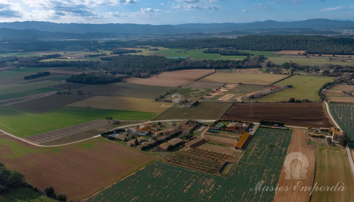 Vistas de la masía 