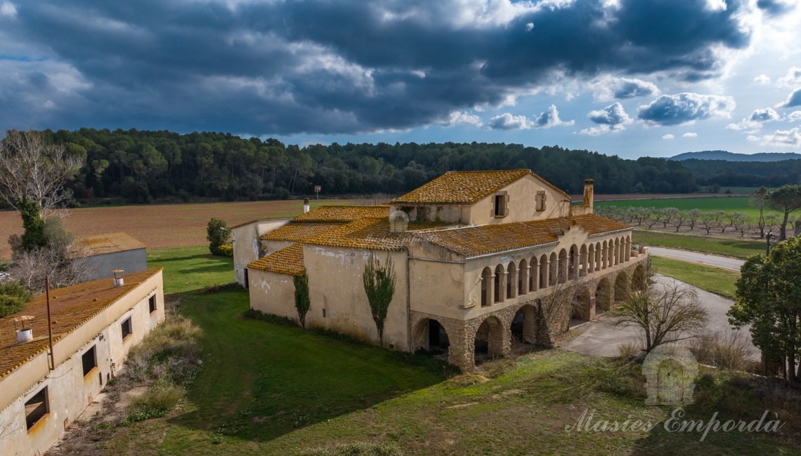 Vistas de la masía 