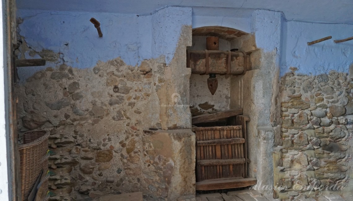 Detalles de la planta baja molino de aceite