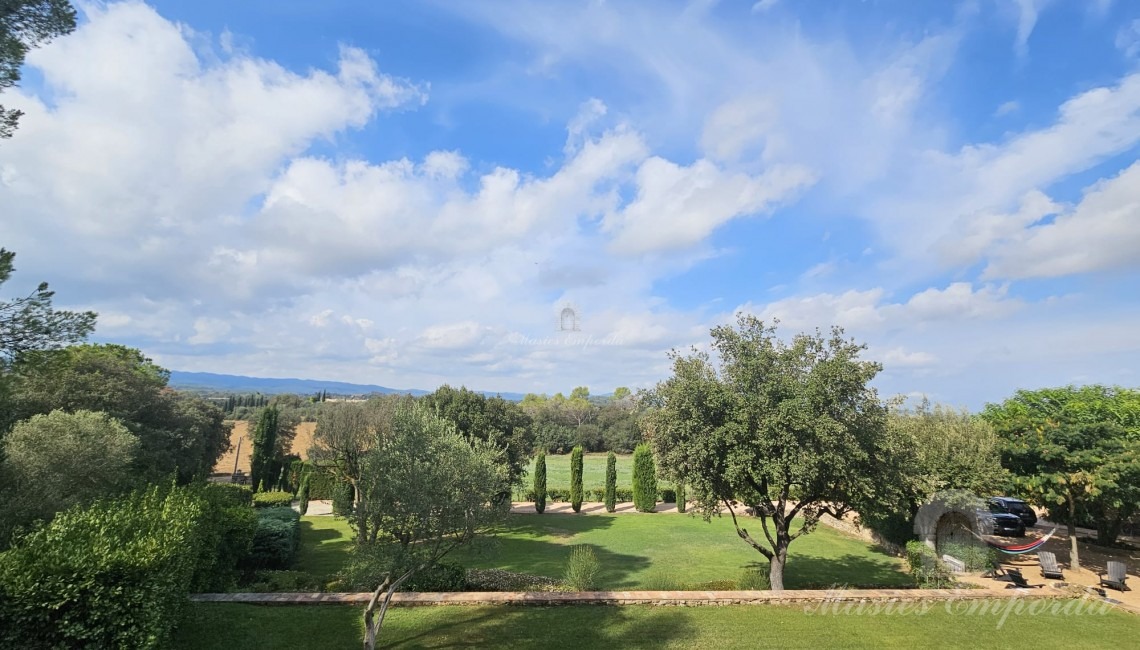 Vistas desde la zona de la piscina 