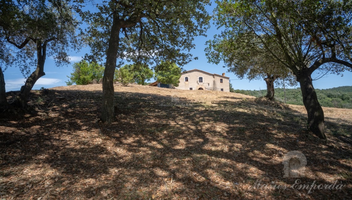 Vistas de la masía