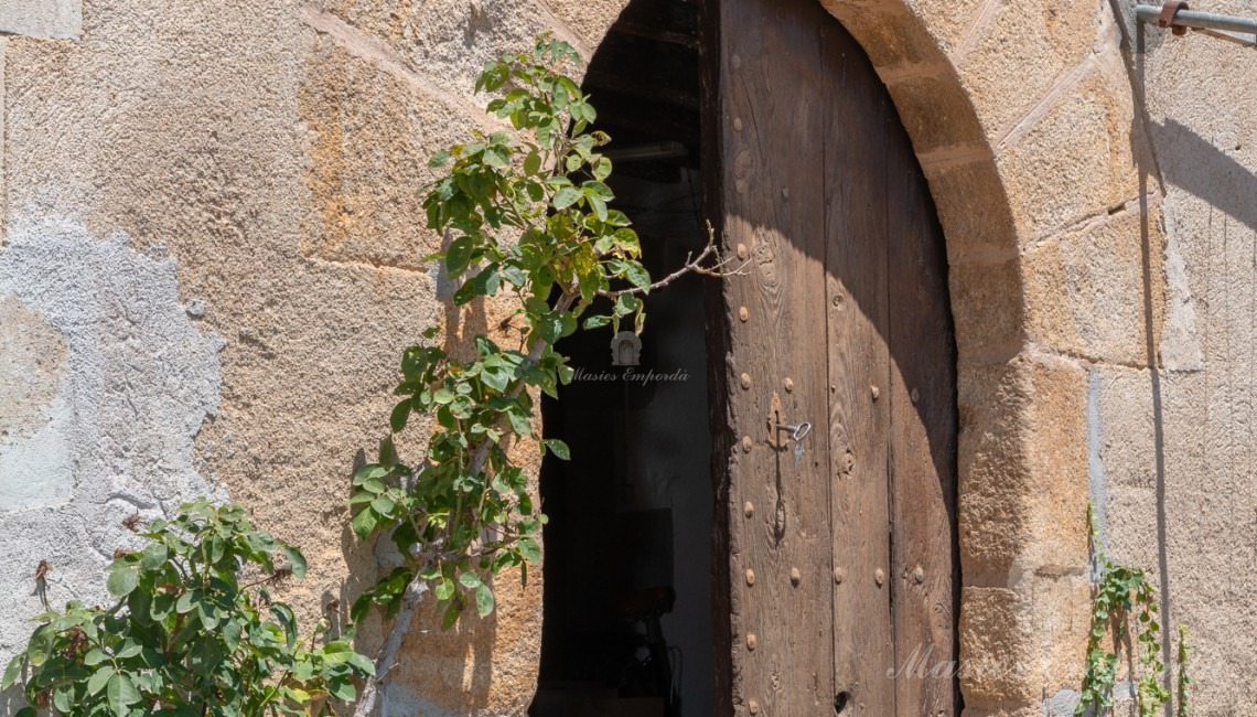 Detalles de la masía 