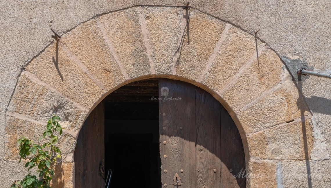 Detalles de la masía 