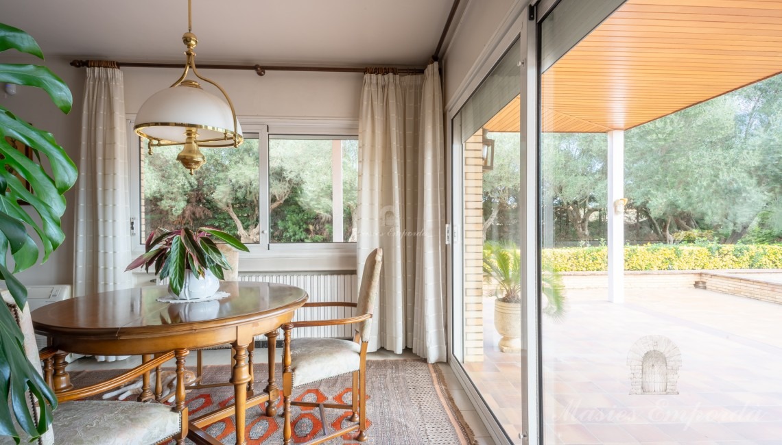 Salón comedor de la casa