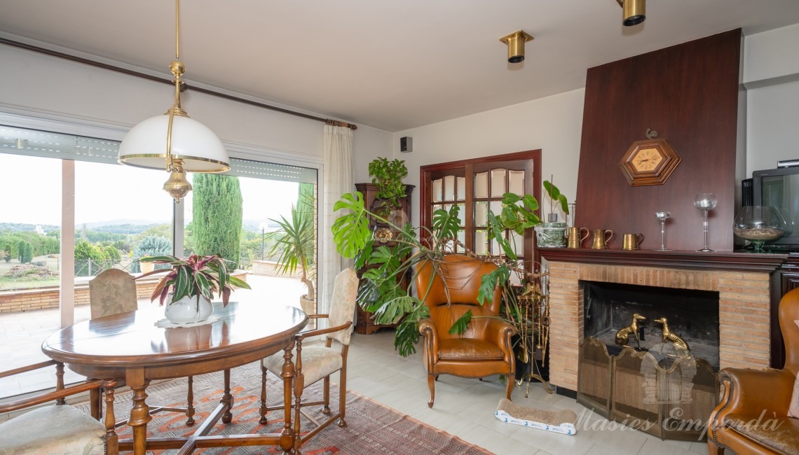 Salón comedor de la casa