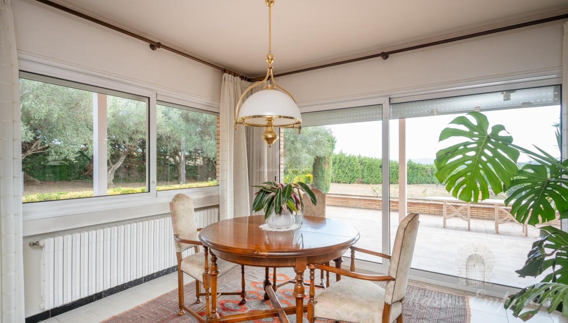 Salón comedor de la casa