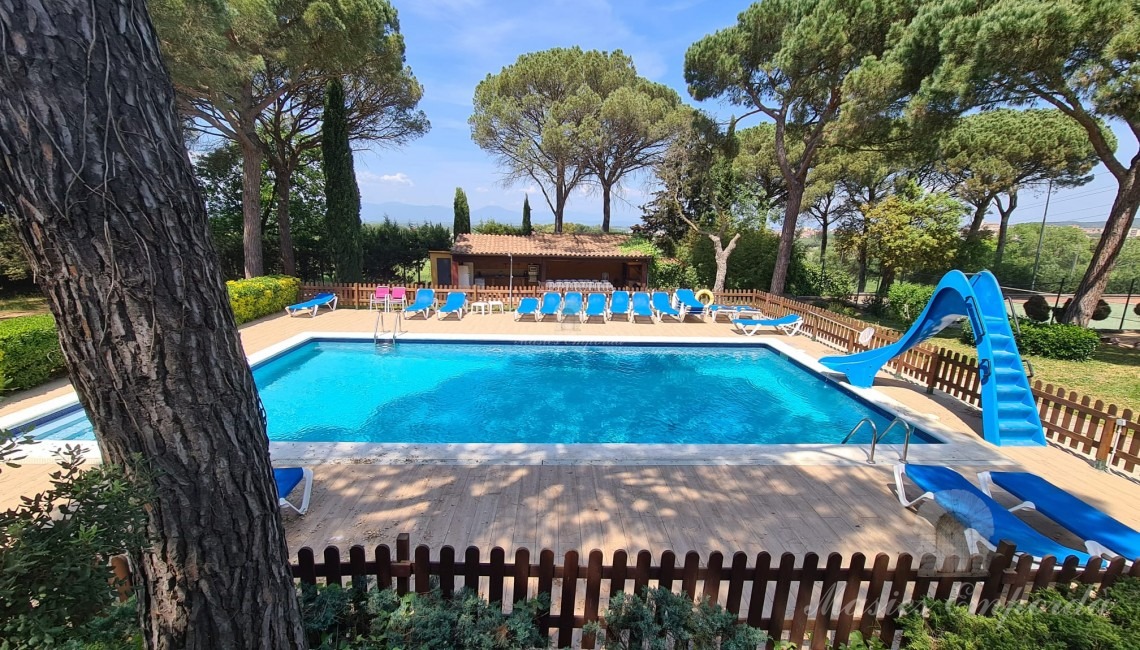 Vistas desde la terraza de la zona de piscina