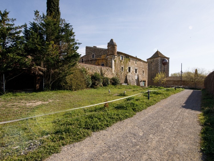 Vistas de la masía