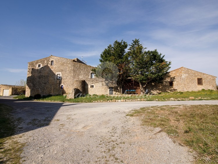 Vistas de la masía