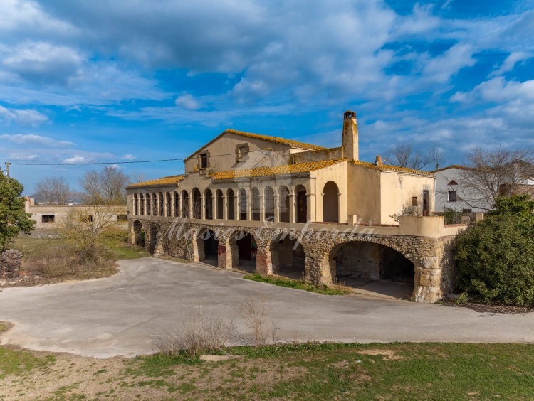 Vistas de la masía 