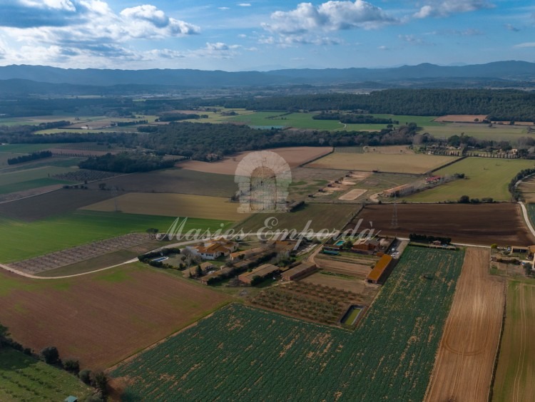 Vistas de la masía 