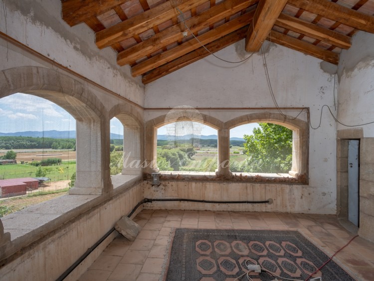  Terraza y porche de la tercera planta 